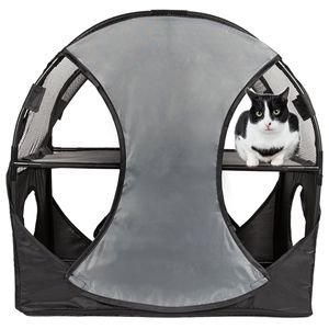 Cuccia per Gatti Pieghevole e Portatile con Ostacoli, Arredamento per Animali Domestici - Product Image 6