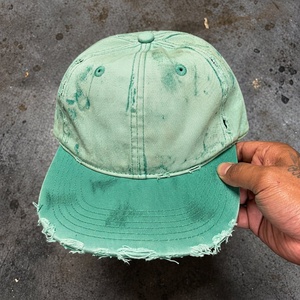 Gorra de Papá Unisex Y2K Lavada de Algodón de Seis Paneles con Borde Deshilachado y Correa Ajustable para Mayoristas de Moda - Venta al por Mayor para las Cuatro Estaciones - Product Image 3