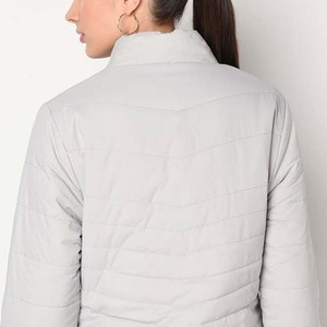 New Style Autumn <b>Winter</b> <b>Quilted</b> Women Puffer Jacket Reversible Eco-Friendly Waterproof Breathable Outdoor Wear Customized Color - Product Image 4