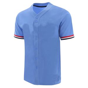 Custom University <b>Embroidery</b> Baseball Uniform Style Shirt - Product Image 6