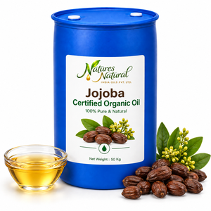Aceite de Jojoba Orgánico Certificado Prensado en Frío, Aceite Portador Fijo, Formulaciones Naturales para Cuidado de la Piel y el Cabello, Suministro a Granel - Product Image 4