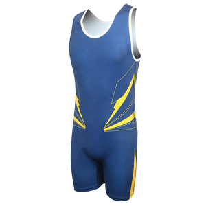 Nouvelle Arrivée Maillots de Lutte Sans Manches Sublimation Grande Taille Séchage Rapide Respirant Taille Adulte Homme Maillot de Lutte Service OEM - Product Image 3