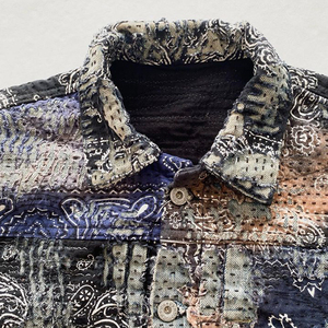 <b>Custom</b> <b>Denim</b> <b>Jacket</b> for Men Vintage Style Soft Cotton Filling High Quality Winter Fashion Casual Outerwear - Product Image 6