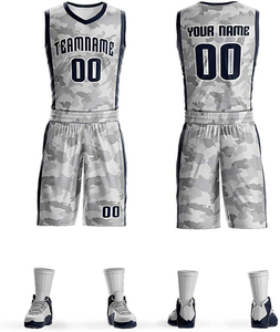 Conjunto de Uniforme de Baloncesto Ligero de Manga Corta 100% Algodón con Diseños de Sublimación Personalizados, Transpirable y de Secado Rápido - Product Image 4