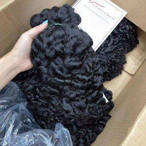 Meilleures ventes : Extensions de cheveux naturels en trame, bouclés à la vapeur, prêts à être expédiés, cheveux vietnamiens bruts - Product Image 3