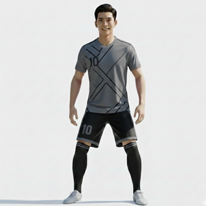 ชุดฟุตบอลเยาวชนแบบซับลิเมชั่นสั่งทำขายส่ง เสื้อฟุตบอลแห้งเร็ว ระบายอากาศได้ดี สำหรับทั้งชายและหญิง - Product Image 6