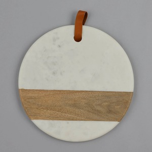 New Design Round <b>Shape</b> Marble and Acacia Wood Cutting Board Chopping <b>Blocks</b> From BELLADEC INTERNATIONAL - Product Image 3