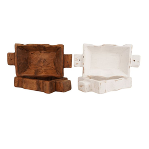 Latest Design Wood Dough Candle Holder in Brown Color Perfect for Table <b>Top</b> and Stylish Home Decor Ideas Affordable Prices - Product Image 2