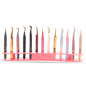 Nouvelle Arrivée Pince à Épiler en Acier Inoxydable pour Extensions de Cils, Précision Diamant, Anti-Statique, Longueur Réglable, Personnalisable, Marque Privée - Product Image 5