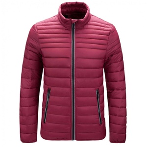 Veste matelassée personnalisée pour homme adulte grande taille, imperméable, coupe-vent, manches longues, confortable, vêtements décontractés pour l'hiver - Product Image 1