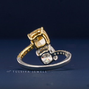 Luxury 14K Gold Lab Grown Diamond <b>Ring</b> for Women Sparkling Synthetic Diamond Engagement <b>Wedding</b> <b>Ring</b> Fine Jewelry Supplier - Product Image 5