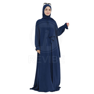 Modern Elegant Breathable <b>Women</b> <b>Abaya</b>-Stylish Floor Length Long Sleeve Daily Wear Wholesale Price - Product Image 4