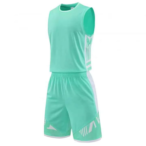 Premium Basketball Jersey Reversible Uniform Adult Breathable 180g Polyester Mesh Custom Team Wear Summer Made in Pakistan - Product Image 1