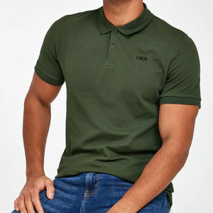 Polos de Algodón Transpirables para Hombre de la Mejor Calidad al por Mayor, Polos de Algodón Personalizados de Moda con Corte Ajustado para Hombre - Product Image 4