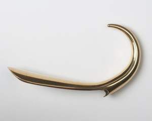 Chausse-pied en laiton de qualité supérieure, idéal pour les chaussures en cuir, les baskets, les bottes et les chaussures habillées - Product Image 1