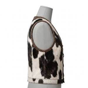 Chaleco de Invierno para Hombre, de Cuero Genuino, con Cuello en V, Cierre de un Botón, Estilo Casual, de Secado Rápido - Product Image 3