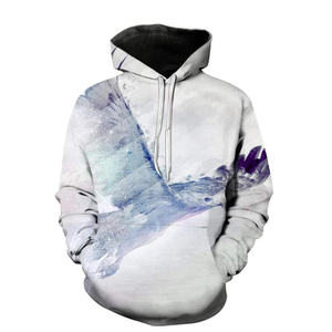 Sweat-shirts personnalisés fabriqués en usine, respirants, imprimés par transfert thermique, doublés de polaire, coupe-vent, solides, hiver, 100% coton, écologiques - Product Image 1