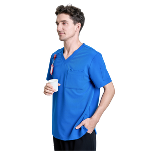 Uniformes médicos de nuevo estilo, los más vendidos, diseño de pantalones cargo con chaqueta, ropa médica para médicos, MOQ BAJO - Product Image 1