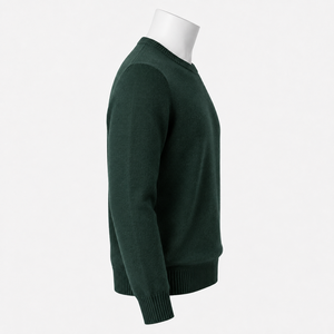 Suéter de Cachemira para Hombre, Cuello Redondo, Textura Fina, Calidez Natural, Silueta Cómoda, Sofisticado, Transpirable para Uso Diario - Product Image 5