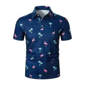 Polo en coton respirant à manches courtes pour homme, motif uni, nouvelle collection, haute qualité, vente en gros, idéal pour l'été, sublimation, vêtements décontractés - Product Image 1