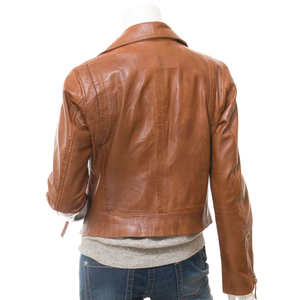 Chaqueta de Cuero Puro para Mujer, Estilo Nuevo de Invierno, Transpirable y a la Moda, Disponible a Precios de Mayoreo - Product Image 2