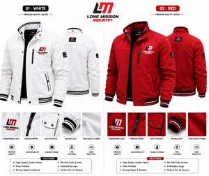 Chaqueta Bomber de Invierno para Hombre, Diseño Moderno, Alta Calidad, Transpirable, Material Frontal de Poliéster/Nailon, Precio al por Mayor, Nueva Llegada 2026 - Product Image 2