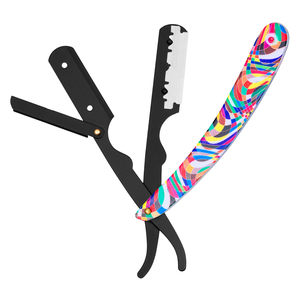 Rasoir manuel pliant à lame remplaçable pour homme, avec logo personnalisé, manche en plastique, idéal pour les salons de coiffure – Dernier design - Product Image 6