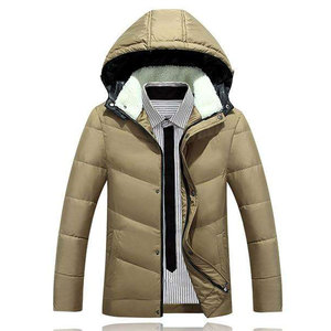 <b>Men</b>’s Winter Parka <b>Jacket</b> Solid Colors Bubble Coat Puffer <b>Plus</b> <b>Size</b> Formal Style New Winter Clothes Warm Insulated Hooded - Product Image 6