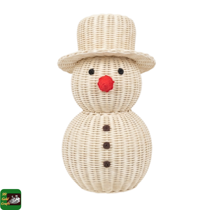 Ornements de Noël suspendus en rotin faits à la main et écologiques, décorations d'arbre tissées naturelles pour la décoration de la maison et les présentoirs de cadeaux de fin d'année - Product Image 5