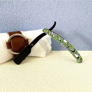 Oferta Especial: Navaja de Afeitar Desechable para Barbería, Plegable, con Hoja Metálica Profesional, para Afeitar Barba y Cortar Cabello - Product Image 4