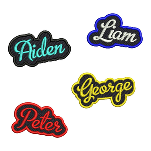 Handmade Embroidered Nonwoven Felt Iron-On Patches for <b>Clothes</b> 3D Custom Embroidery - Product Image 5