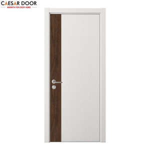 Puerta de Madera Maciza de Alta Calidad para Interiores, Moderna, Resistente al Agua, con Núcleo Compuesto Completo, Fabricada en Vietnam - Product Image 1