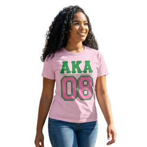 Camiseta de Lujo para Mujer, Doble Costura, Bordada, de Algodón Premium, con Diseño Gráfico, Informal, para Uso Diario - Product Image 2
