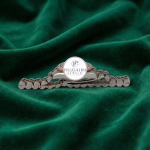 นาฬิกาข้อมือเพชรหรู Pragalbh Jewels รุ่นสั่งทำพิเศษ ตัวเรือนสแตนเลสสตีลสองสี ระบบควอตซ์ สำหรับผู้หญิง - Product Image 5