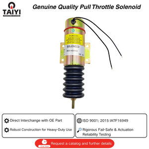 GN-29073 29073GT Solénoïde d'arrêt de carburant pour nacelles élévatrices Genie, Kubota, Deutz, Ford, Perkins, sans <span class=keywords><strong>OMQ</strong></span> - Product Image 1