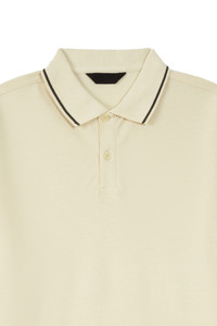 Camisa polo para hombre de ajuste cómodo, de algodón, manga corta, con cuello, transpirable, para verano, de corte ajustado, elegante, informal y para uso en la oficina. - Product Image 5