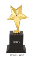 Premio de metal duradero con revestimiento de primera calidad y construcción robusta, adecuado para todo tipo de ceremonias de premiación, trofeo de metal personalizado.