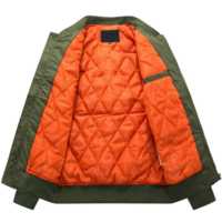 Blouson Bomber Unisexe Toutes Tailles, Léger et Élégant, Coupe Slim, Tendance, Décontracté, Multicolore, Col Montant, Réversible, Respirant