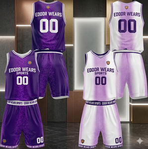 Uniformes de Baloncesto Personalizados de Alta Calidad de la Marca CUICHANG, Jersey de Baloncesto Sublimado Personalizado, Ropa Deportiva de Secado Rápido - Product Image 1