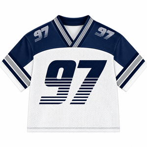 Maillot de football sportif 100 % polyester, best-seller, haute qualité, sur mesure, manches courtes, respirant, imprimé, pour supporters, en vente - Product Image 5