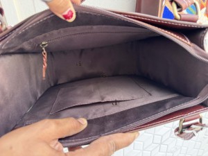 2026 New Designer Hand Tooled Leather Hand Printed With Saddle Blanket Tote <b>Bag</b> Hot Sale Brown Colour Women's Daily Use Handbag - Product Image 6