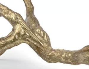 Decoración moderna para el hogar, acento hecho a mano, escultura decorativa de aluminio, pequeña ramita, adornos de cubo de Metal, venta al por mayor artística - Product Image 5