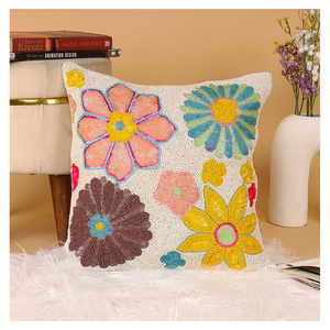 Adjustable Beaded Cushion Comfortable Beaded Cushion Pillow <b>Cover</b> Perfect <b>For</b> Bedroom <b>Sofa</b> Office Luxury Decorative Cushion - Product Image 5