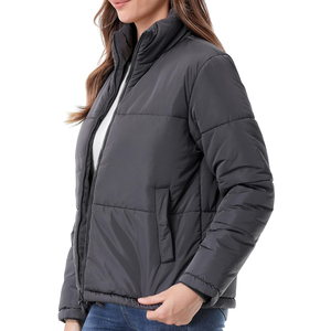 <b>Top</b> Selling Product New Design Women Puffer Jacket 2026 New Arrival Lightweight Quilted <b>Bubble</b> Jackets For Girls - Product Image 3