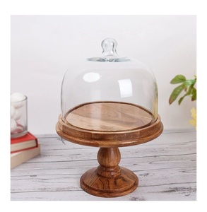 Support à gâteau en bois très vendu pour décorations de fêtes à domicile, design unique et nouveau, supports à gâteau en bois pour table. - Product Image 1