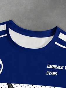 T-shirt de sport unisexe tendance en maille oversize avec imprimé graphique, style streetwear, fournisseur en gros personnalisé 2026 - Product Image 5