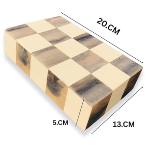 Cajas de Exportación con Incrustaciones de Hueso de Diseño Exclusivo, Cajas con Incrustaciones de Hueso en Color Negro y Marrón Pulido para Uso en Oficinas y Empresas - Product Image 2