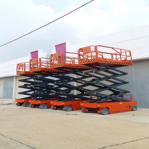 Plateforme élévatrice à ciseaux électrique hydraulique autopropulsée certifiée CE, 10m, 12m, 14m, 300KG, 500kg, à vendre - Product Image 6