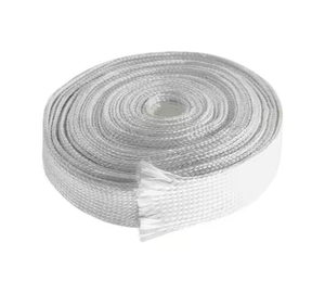 Servicio de Corte de Mangueras con Aislamiento Térmico de Fibra de Vidrio Trenzada SUNBOW, Resistente a Altas Temperaturas y al Fuego, para Protección de Cables - Product Image 2
