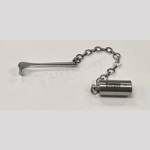 Retractor Nasal Ponderado Premium Desmarres para Rinoplastia, Instrumentos Quirúrgicos de Cirugía Plástica, Acero Inoxidable Reutilizable, Manual CE - Product Image 1